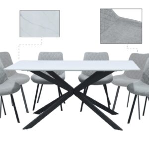 Comedor Frambuesa-6 alta gama