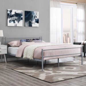 Cama matrimonial BED043-G metal